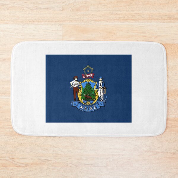 Item preview, Maine - Flag of State designed and sold by Amazing States of America.