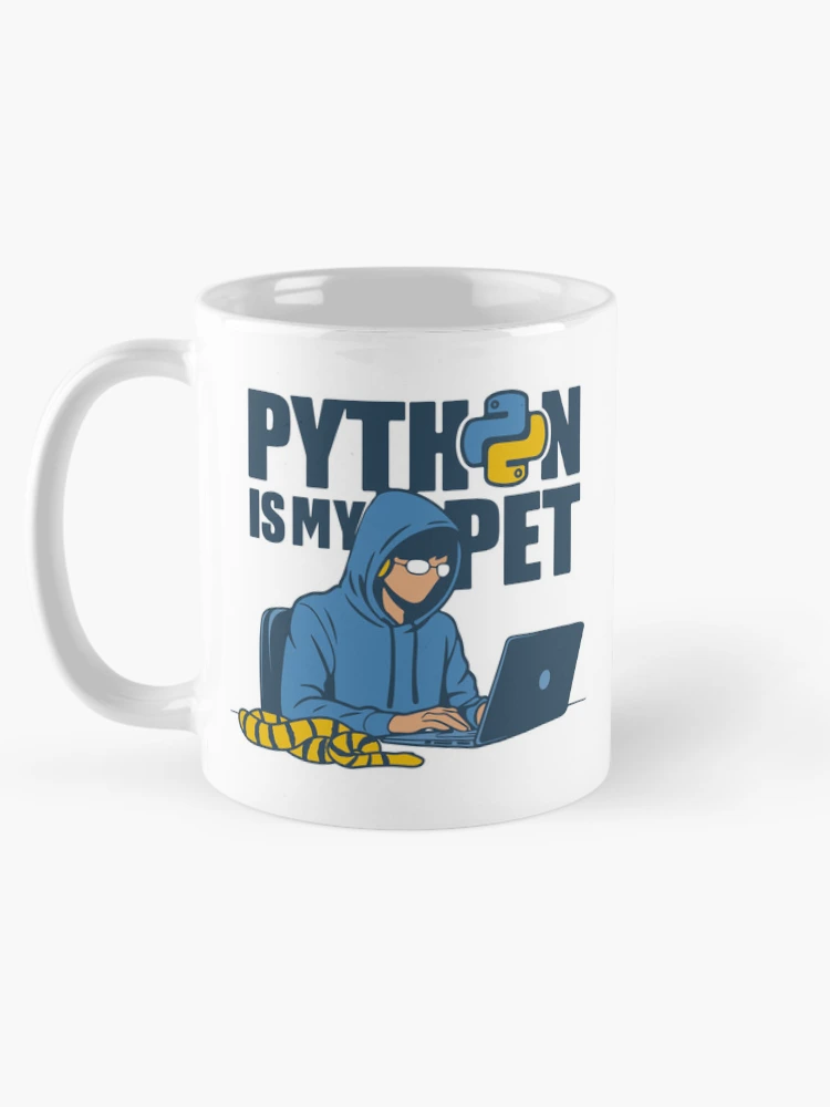 Thumbnail 5 of 6, Coffee Mug, python is my pet designed and sold by Reesh-Store.