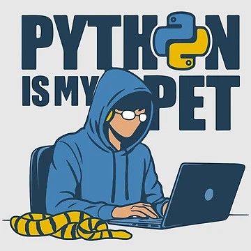 Artwork thumbnail, python is my pet by Reesh-Store
