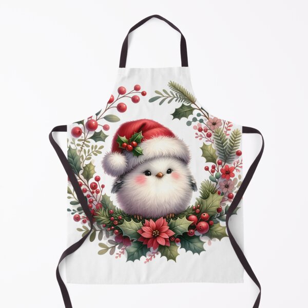 Item preview, Cute tiny furry Christmas bird. designed and sold by Nudaeng.