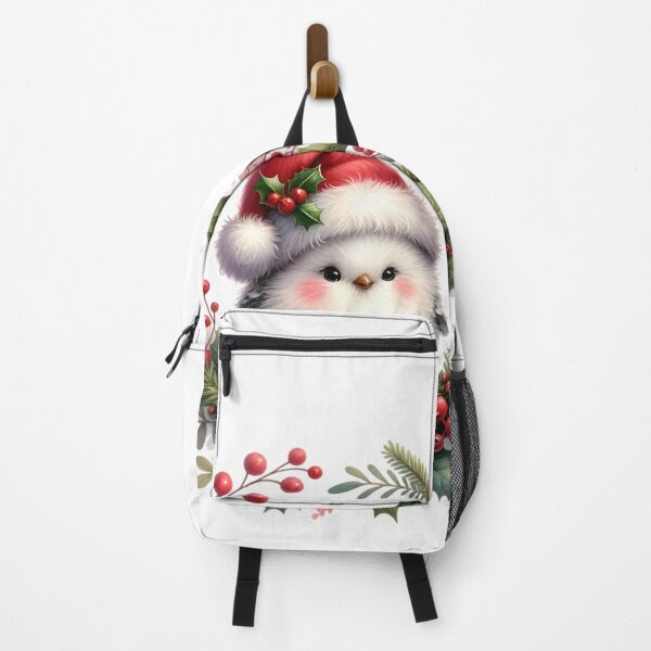 Item preview, Cute tiny furry Christmas bird. designed and sold by Nudaeng.