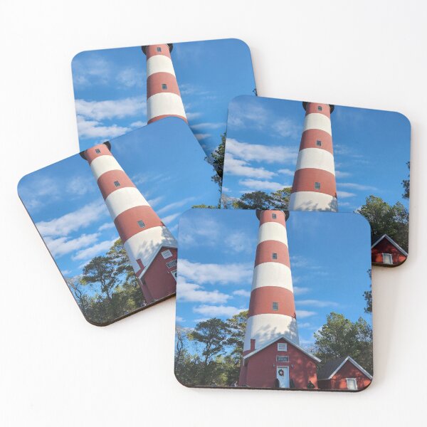 Item preview, Assateague Lighthouse Virgina at Christmas designed and sold by Raineylanes.