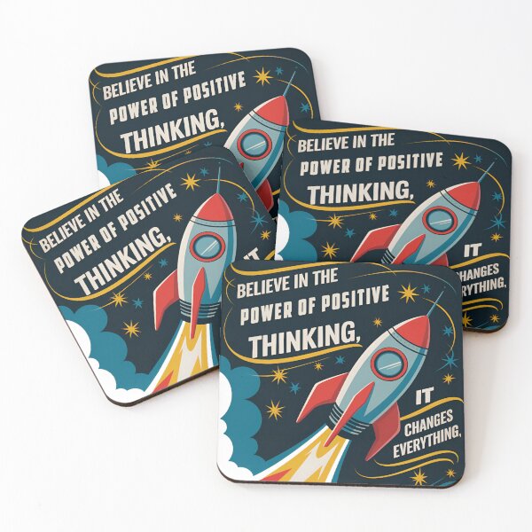 Item preview, Believe in the power of positive thinking, it changes everything designed and sold by GGZebra.