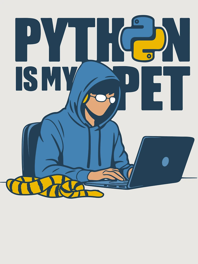 Thumbnail 6 von 6, Premium Oversized Pullover, Python ist mein Haustier designt und verkauft von Reesh-Store.