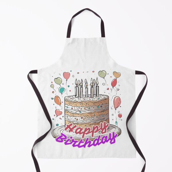 Item preview, Happy Birthday Cake Ballons Gift Flowers designed and sold by Design_Your_Day.