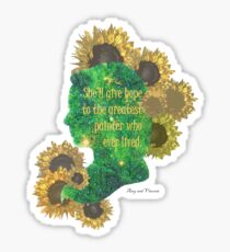 Amy Pond and Vincent - Doctor Who Sticker