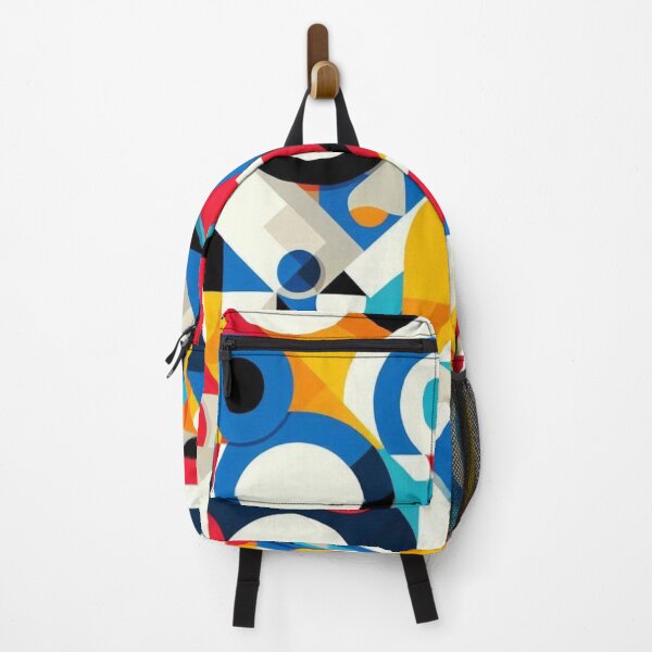 Item preview, Vibrant abstract geometric pattern in primary colors. designed and sold by Blitzarbeiter.