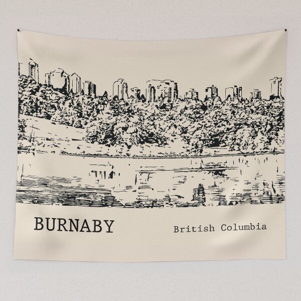 Item preview, Burnaby British Columbia designed and sold by Lakeric Cityscapes.