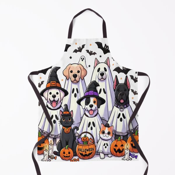 Item preview, Dog Ghost Cute Dog Dressed As Ghost Funny Halloween Dog designed and sold by Plazacore.