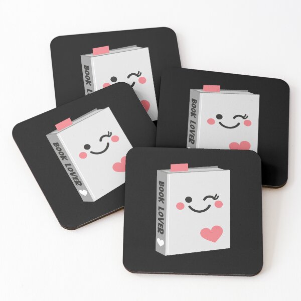 Item preview, Book Lover Winky Face designed and sold by VicEllisArt.