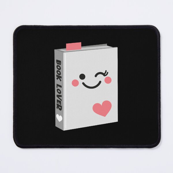 Item preview, Book Lover Winky Face designed and sold by VicEllisArt.