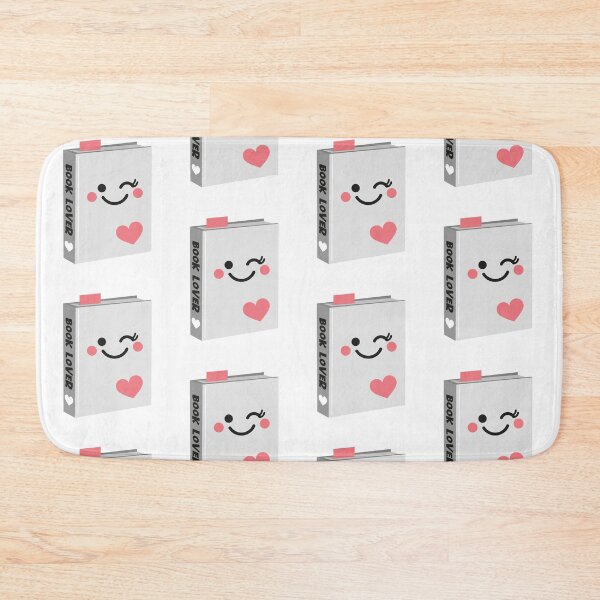 Item preview, Book Lover Winky Face designed and sold by VicEllisArt.