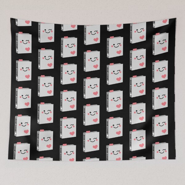 Item preview, Book Lover Winky Face designed and sold by VicEllisArt.