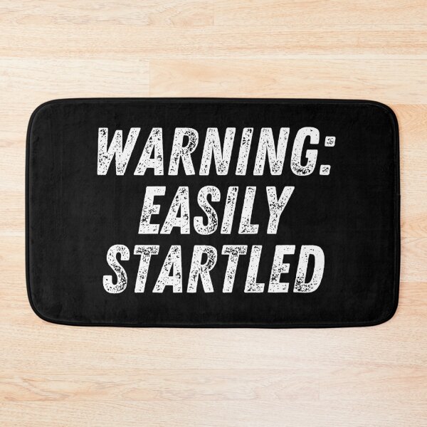 Item preview, Easily Startled designed and sold by Fateh-Kro ⭐⭐⭐⭐⭐.