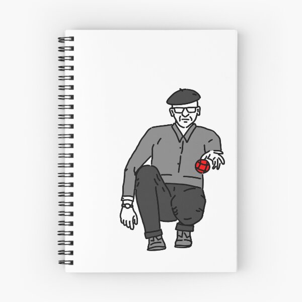 Item preview, Petanque player left-handed designed and sold by ComPott.