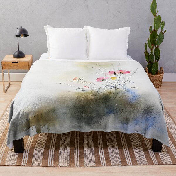 Item preview, Wildflower Breeze - Minimalist Watercolor designed and sold by solynneart.