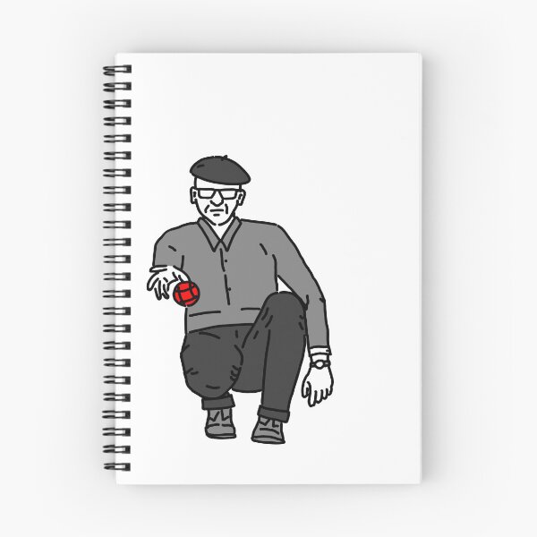 Item preview, Petanque player right-handed designed and sold by ComPott.
