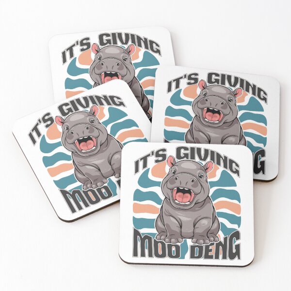 Item preview, It's giving Moo Deng designed and sold by VariousGoodies.