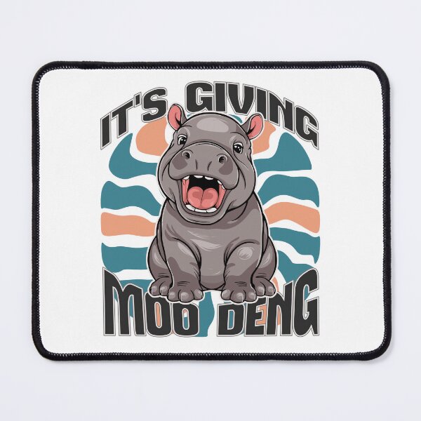 Item preview, It's giving Moo Deng designed and sold by VariousGoodies.