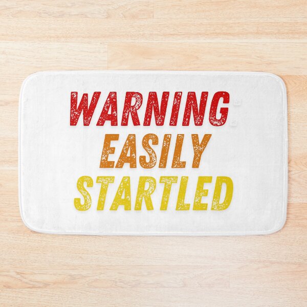 Item preview, Easily Startled designed and sold by Fateh-Kro ⭐⭐⭐⭐⭐.
