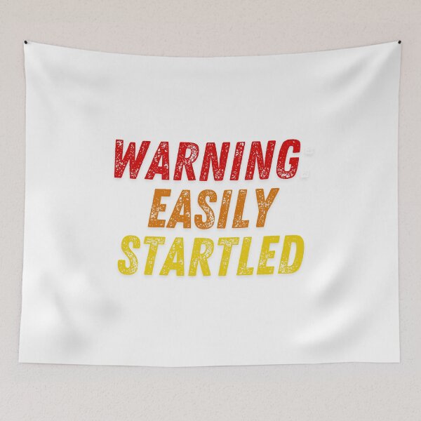 Item preview, Easily Startled designed and sold by Fateh-Kro ⭐⭐⭐⭐⭐.