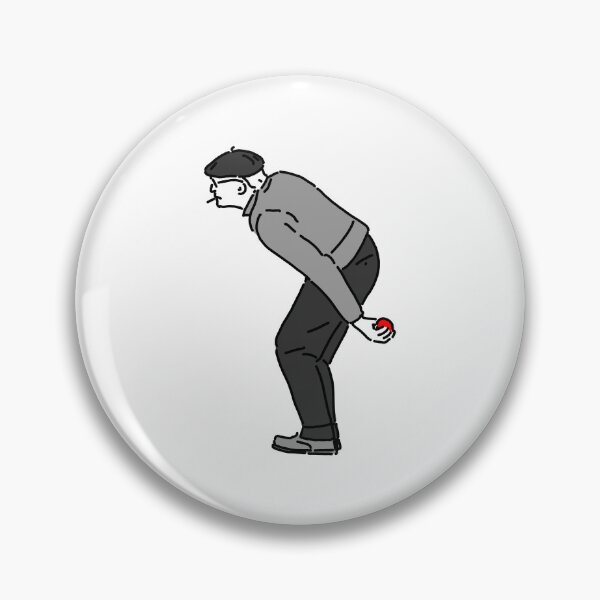 Item preview, Petanque player left-handed designed and sold by ComPott.