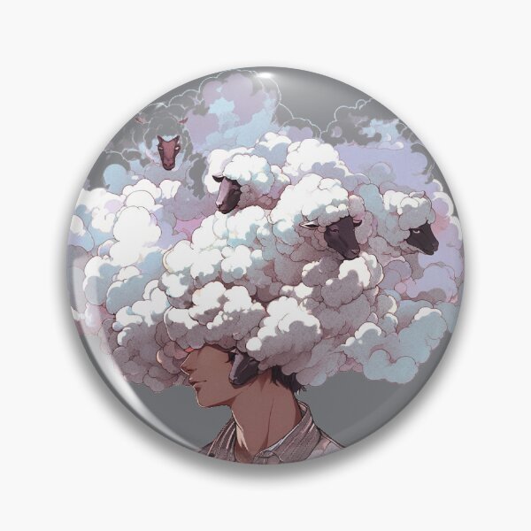 Item preview, Overthinking Insomnia Sheep designed and sold by amiaplusamia.