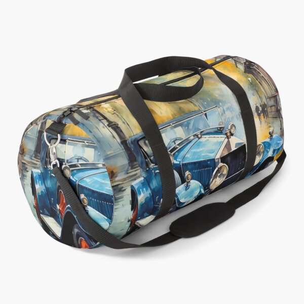 Item preview, Vintage Luxury Car on a Misty City Street designed and sold by RevUpDesign.
