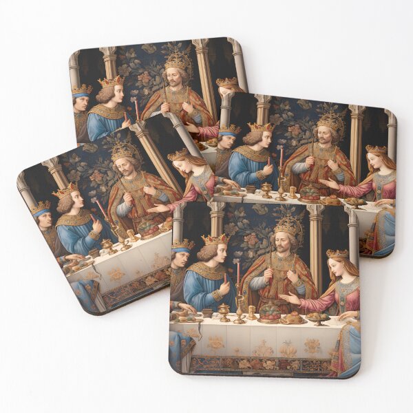 Item preview, Medieval - The Kings Banquet designed and sold by KootenayDesigns.