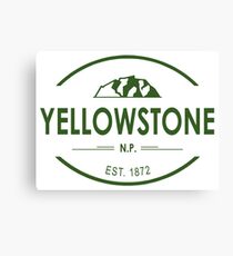 Yellowstone National Park Canvas Print