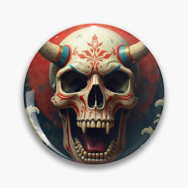 Item preview, eastern skull designed and sold by Artcruz.
