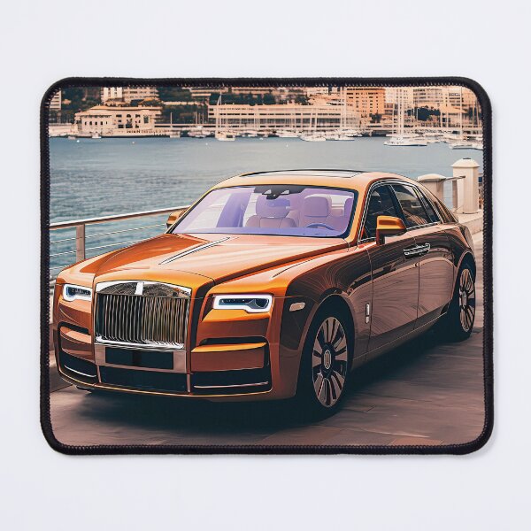 Item preview, Luxury Sedan Gliding Along  Scenic Coastal Road designed and sold by RevUpDesign.