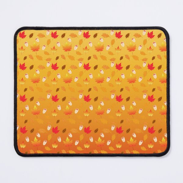 Item preview, Leaf Me Alone, It’s Fall! Autumn Leaves Pattern on the Orange Yellow Gradient Background designed and sold by IraNiva.