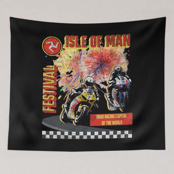 Item preview, Isle of Man Festival  designed and sold by Speeddust.