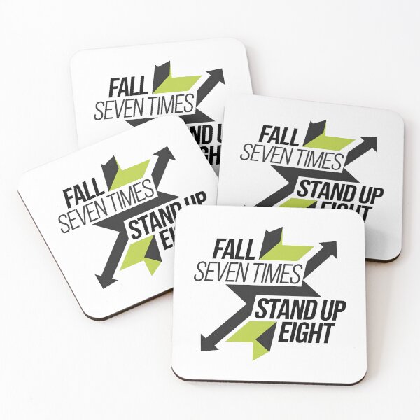 Item preview, Fall Seven Times, Stand up Eight designed and sold by Peace-Matters.