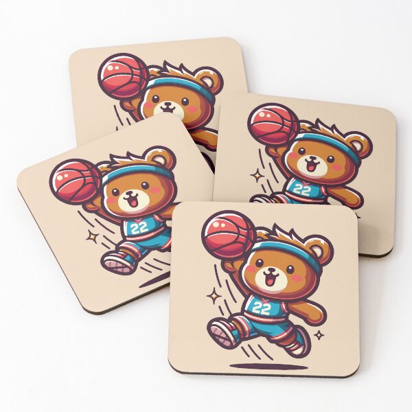 Item preview, Cute Bear Basketball Player designed and sold by Lisetta Collection.