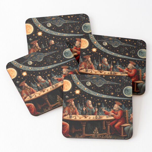 Item preview, Medieval - The Moonlit Table designed and sold by KootenayDesigns.