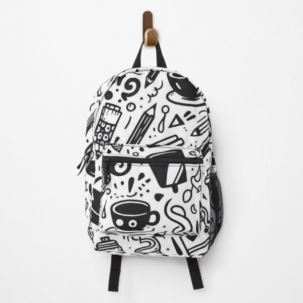 Item preview, Whimsical doodle pattern with everyday objects. designed and sold by Blitzarbeiter.