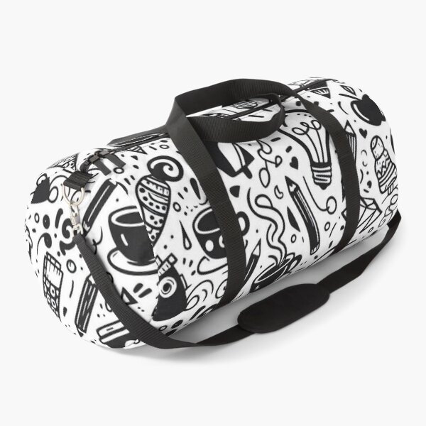 Item preview, Whimsical doodle pattern with everyday objects. designed and sold by Blitzarbeiter.
