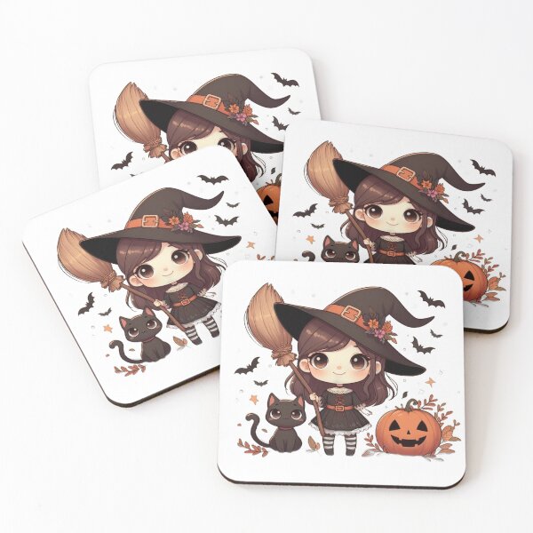 Item preview, Little Halloween Witch designed and sold by SommeryLaser.