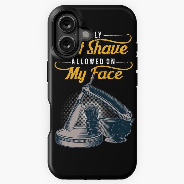 Item preview, Only Wet Shave Allowed on my Face Vintage Gift designed and sold by javaneka.