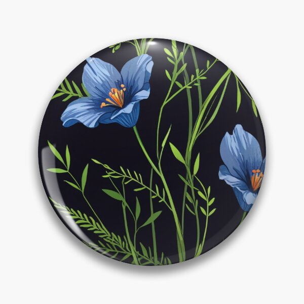 Item preview, Beauty of flax flower. designed and sold by PatDoArt.