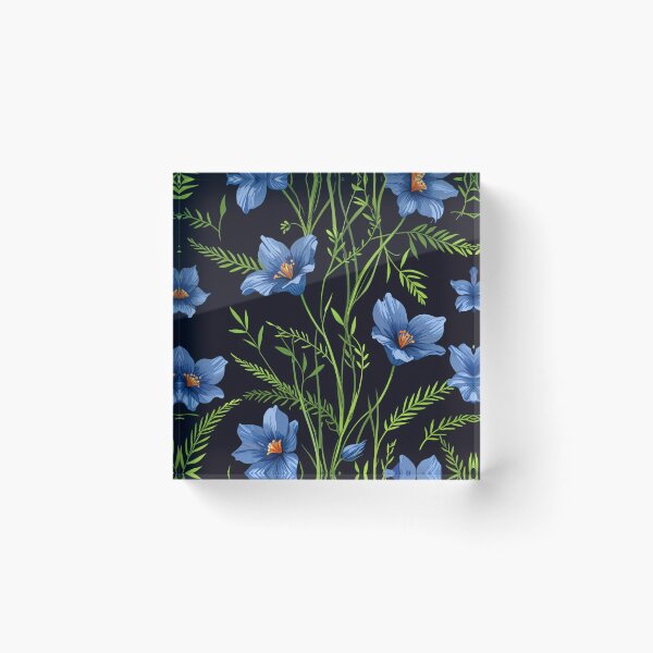 Item preview, Beauty of flax flower. designed and sold by PatDoArt.