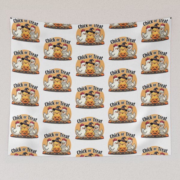 Item preview, Chick or Treat, Cute Funny Halloween designed and sold by TalesOfScience.