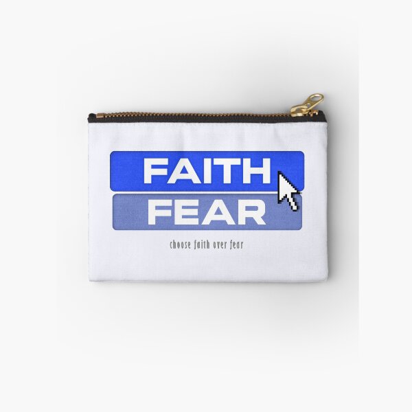 Item preview, Choose Faith Over Fear - Click on Faith - Web App-Inspired Christian Design designed and sold by ZechJohnRB.