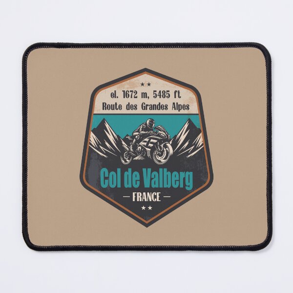 Item preview, Col de Valberg France Motorcycling Mountain Design designed and sold by CynthiaGraphics.