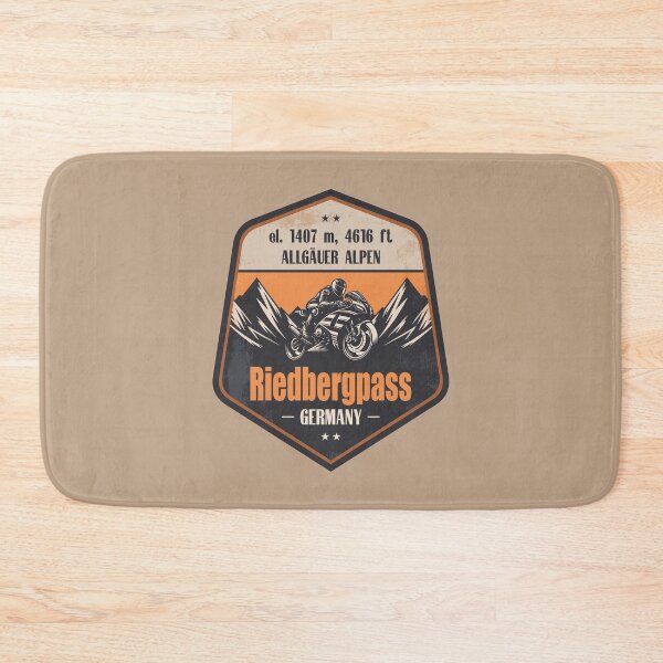 Item preview, Riedbergpass Germany Motorcycling Mountain Design designed and sold by CynthiaGraphics.