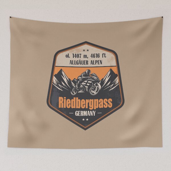 Item preview, Riedbergpass Germany Motorcycling Mountain Design designed and sold by CynthiaGraphics.