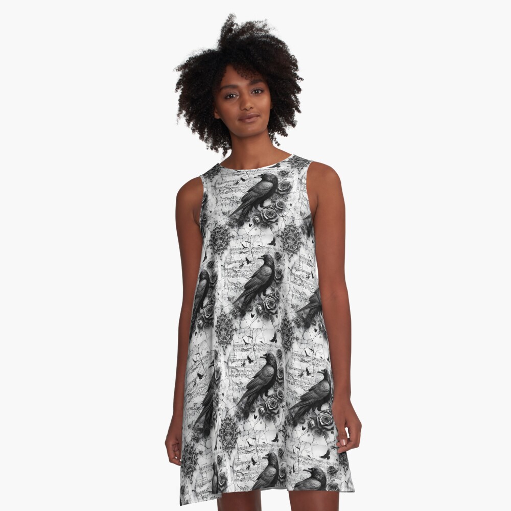 Item preview, A-Line Dress designed and sold by JacquiTaylorArt.