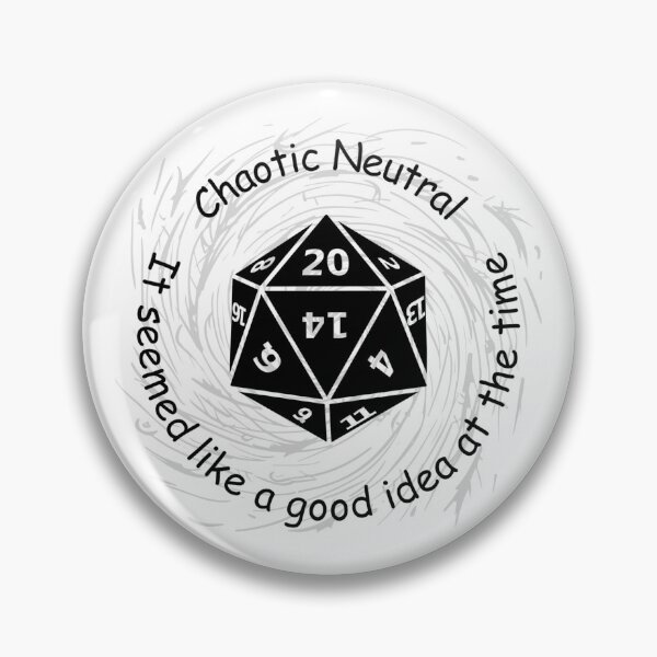 Item preview, Chaotic Neutral Alignment - Seems Like Fun designed and sold by VocalPhoenix.